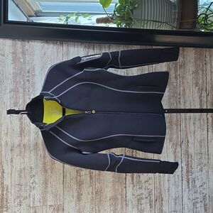 Zaggora Thermo Fit Workout Jacket - Hot Suit- Neoprene Womens Size Medium